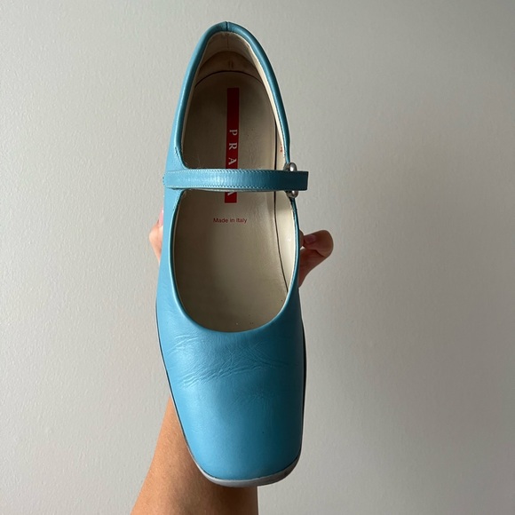 SOLD Vintage Prada Mary Jane Flats - Picture 3 of 4